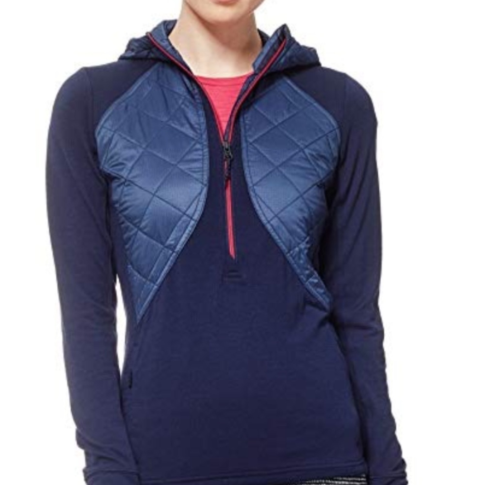ICEBREAKER Merino Women’s Half-Zip Hooded Pull-Over Winter Jacket (NEW!)